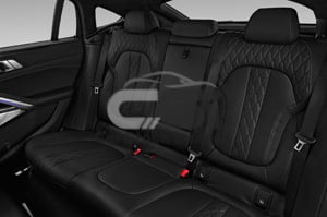 2021 BMW X6 M50i 5 Door SUV Rear seat