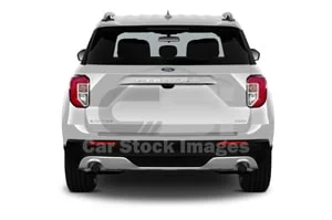 2021 Ford Explorer Limited 5 Door SUV Rear view