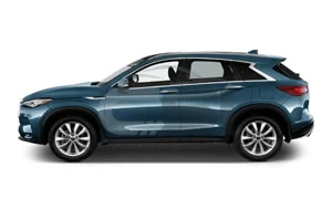 2021 Infiniti QX50 Luxe 5 Door SUV Side view