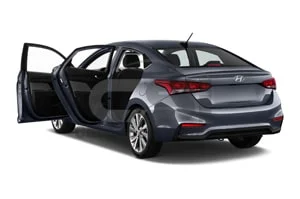 2021 Hyundai Accent Ltd 4 Door Sedan Doors