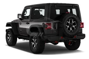 2021 Jeep Wrangler Rubicon 3 Door SUV Angular rear