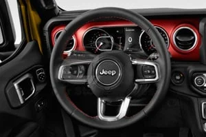 2021 Jeep Wrangler Unlimited Rubicon 5 Door SUV Steering wheel