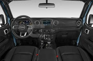 2021 Jeep Wrangler Unlimited Sahara 5 Door SUV Dash board