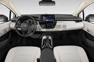 2021 Toyota Corolla LE 4 Door Sedan Dashboard