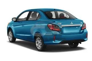 2024 Mitsubishi Mirage G4 LE 4 Door Sedan Angularrear